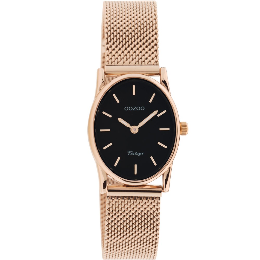 OOZOO Vintage Rose Gold Metallic Mesh Bracelet C20260