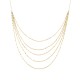 Gold 14ct. Multi-chain necklace