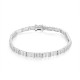 Sterling silver 925°. Riviera bracelet with CZ