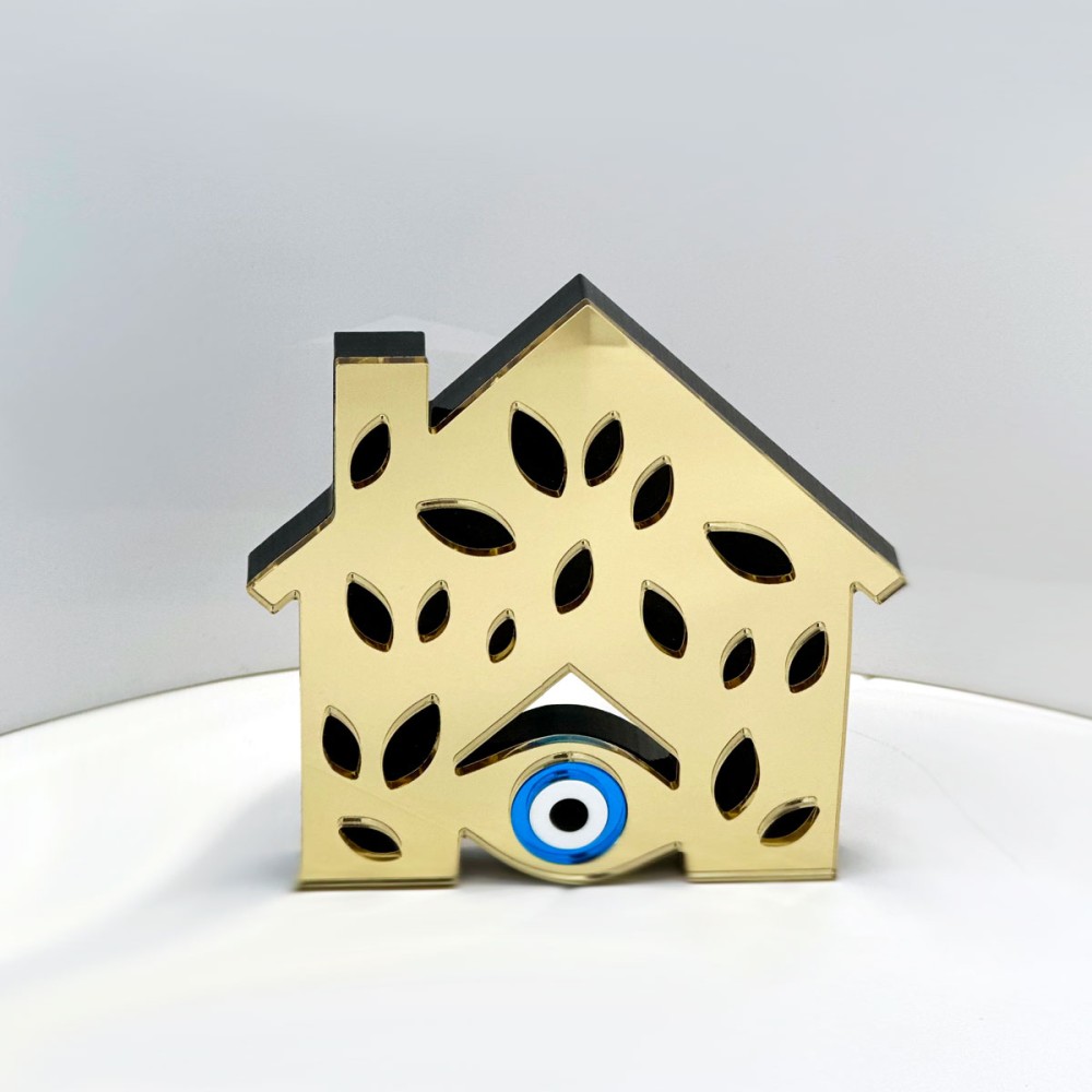 Plexiglass. House with evil eye