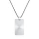 Stainless Steel. Army ID necklace