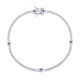 Sterling silver 925°. Mati riviera bracelet