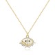 Sterling silver 925°. Mati pendant with CZ