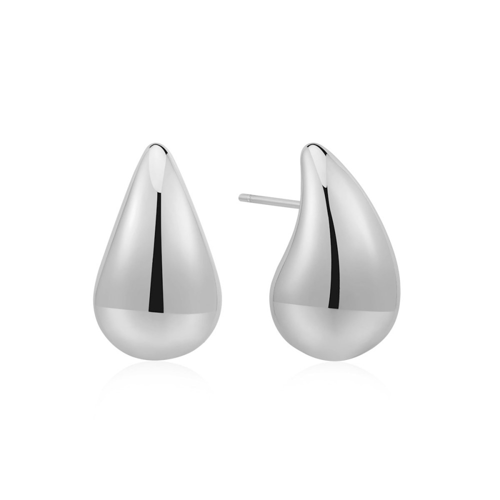 Stainless Steel. Teardrop studs 22cm