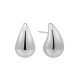 Stainless Steel. Teardrop studs 22cm