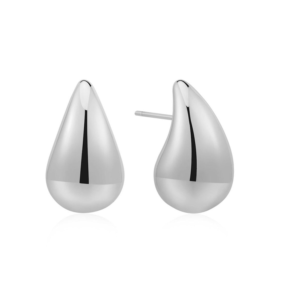 Stainless Steel. Teardrop studs 22cm