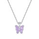 Sterling silver 925°. Butterfly pendant