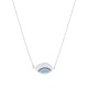 Sterling silver 925°. Mati chain necklace