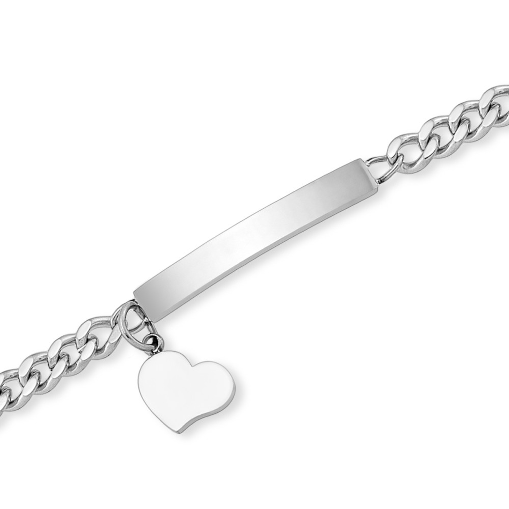 Stainless Steel. ID bracelet